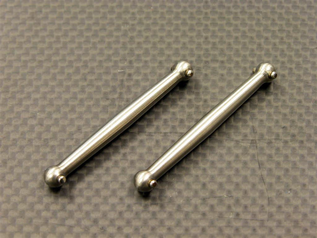 Team Associated RC18T Titanium Front/Rear Dog Bone (43mm) - 1 Pr