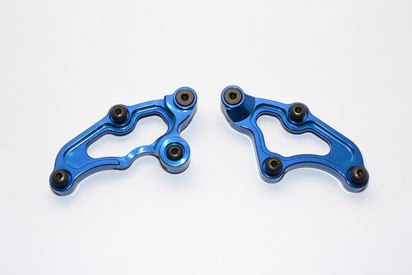 Tamiya TB04 Aluminum Rear Gear Box Upper Plate - 1 Set Blue