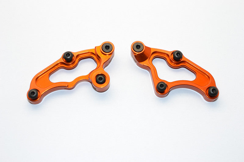 Tamiya TB04 Aluminum Rear Gear Box Upper Plate - 1 Set Orange