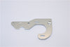 Tamiya TB04 Aluminum Motor Plate - 1 Set Silver
