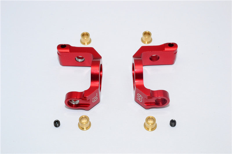 Tamiya TB04 Aluminum C-Hub - 1 Pr Red