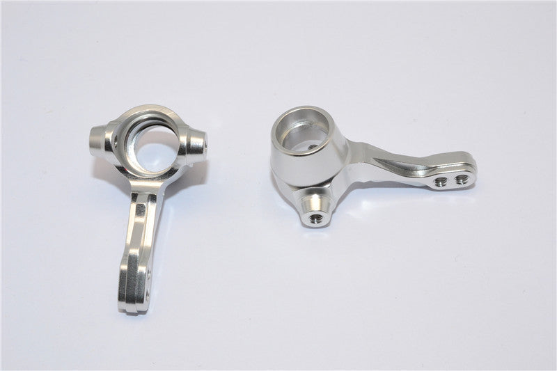 Tamiya TB04 Aluminum Front Knuckle Arm - 1 Pr Silver