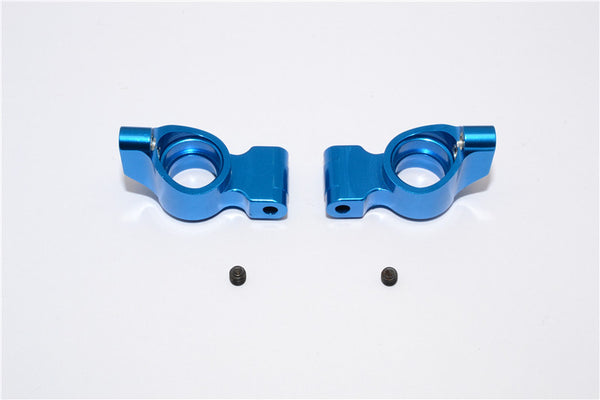 Tamiya TB04 Aluminum Rear Knuckle Arm - 1 Pr Blue