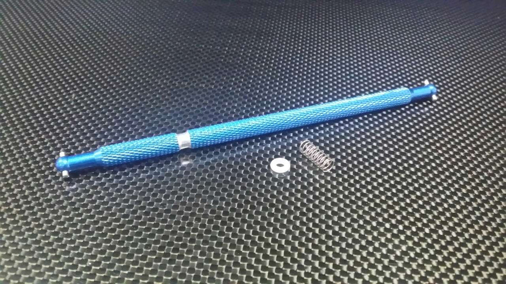 Tamiya TB04 Aluminum Propeller Shaft - 1 Pc Blue