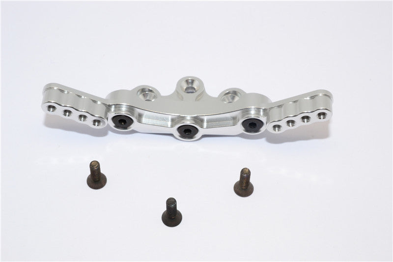 Tamiya TB04 Aluminum Front Damper Mount - 1 Set Silver