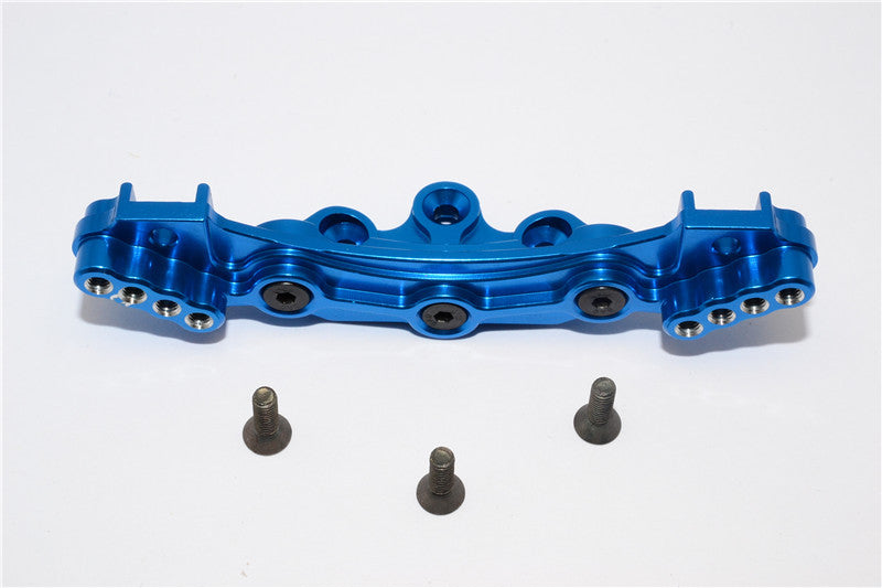 Tamiya TB04 Aluminum Rear Damper Mount - 1 Set Blue