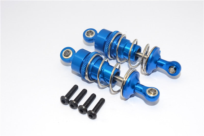 Tamiya TB04 Aluminum Front/Rear Adjustable Spring Damper - 1 Pr Blue