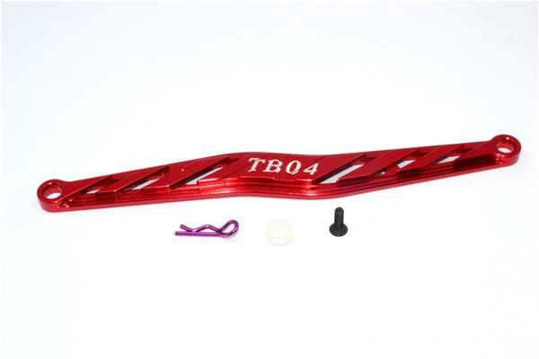 Tamiya TB04 Aluminum Battery Holder - 1Pc Red