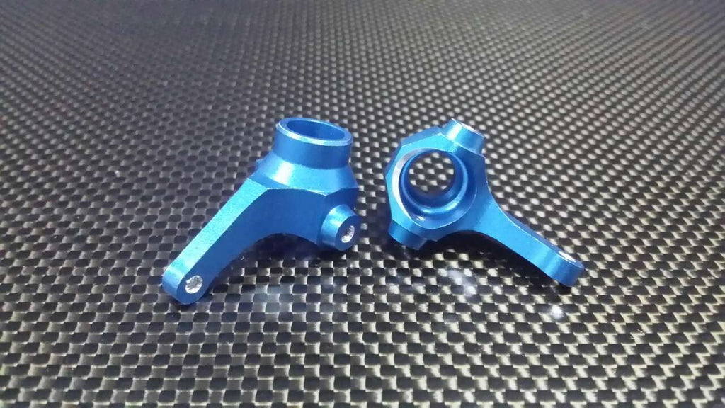 Team Associated TC3 Aluminum Front Knuckle Arm Set - 1Pr Blue