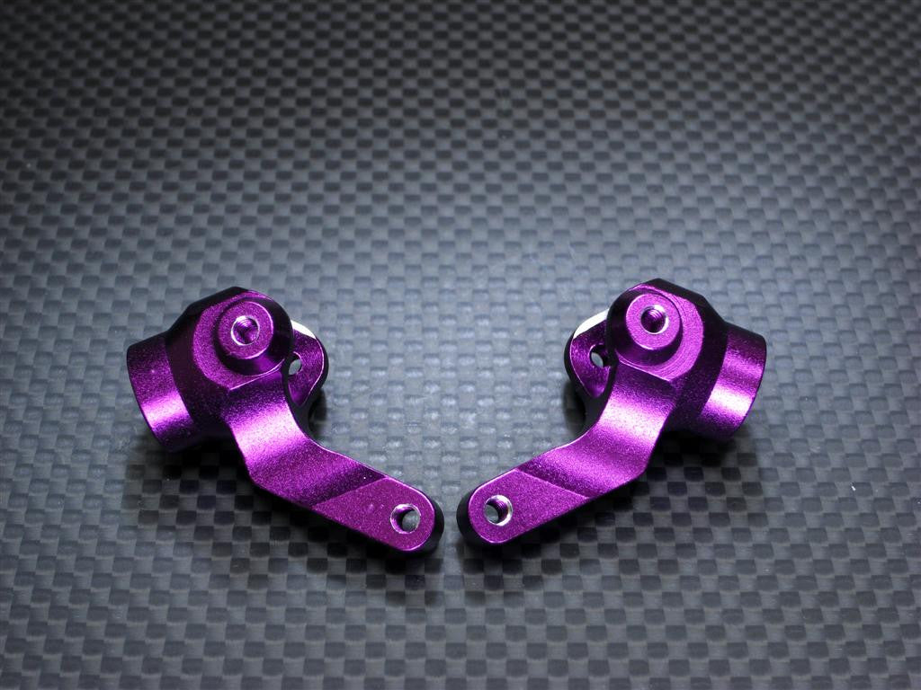 Team Associated TC3 Aluminum Front Knuckle Arm Set - 1Pr Purple