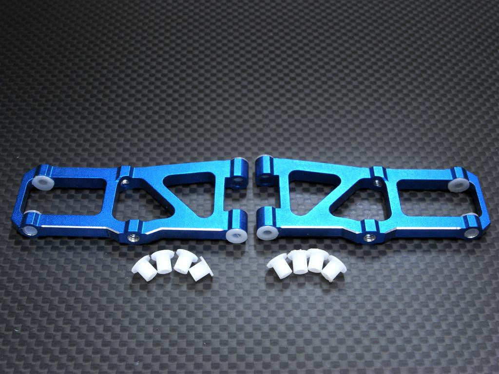 Team Associated TC3 Aluminum Front Arm Set - 1 Pr Blue