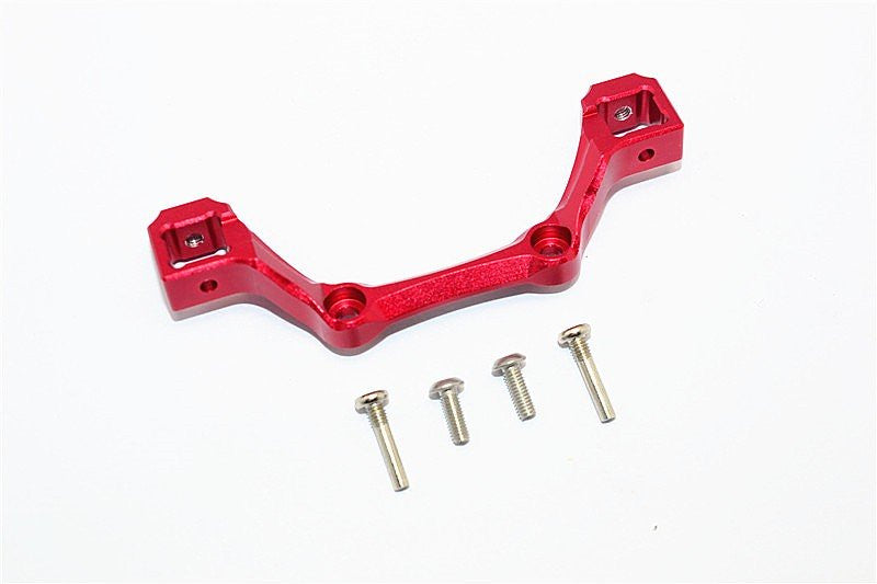 Traxxas Telluride 4X4 Aluminum Front/Rear Body Post Mount - 1Pc Set Red