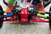 Traxxas Telluride 4X4 / Deegan 38 Fiesta ST Rally Steel+Aluminum Rear CVD Drive Shaft With 12mmx6mm Wheel Hex - 1Pr Set Blue