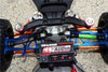 Traxxas Telluride 4X4 Steel+Aluminum Rear Cvd Drive Shaft With 12mmx6mm Wheel Hex - 1Pr Set Gray Silver