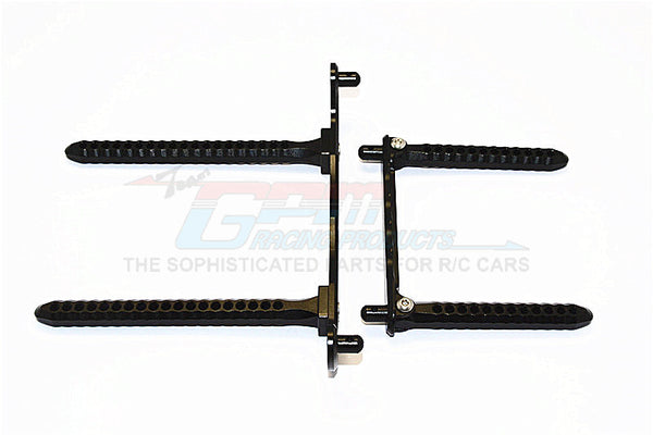 Traxxas Telluride 4X4 Aluminum Front & Rear Body Post Mount - 1 Set Black