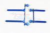 Traxxas Telluride 4X4 Aluminum Front & Rear Body Post Mount With Magnet Post - 1 Set Blue