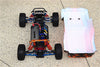Traxxas Telluride 4X4 Aluminum Front & Rear Body Post Mount With Magnet Post - 1 Set Orange