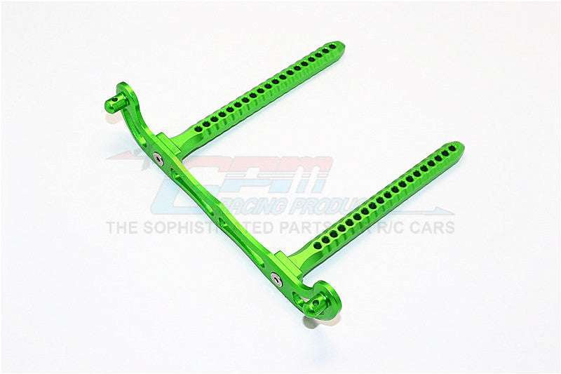 Traxxas Telluride 4X4 / Deegan 38 Fiesta ST Rally Aluminum Rear Body Post Mount - 1Pc Green