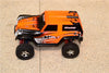 Traxxas Telluride 4X4 / Deegan 38 Fiesta ST Rally Aluminum Rear Body Post Mount - 1Pc Orange