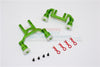 Traxxas LaTrax Teton Aluminum Front+Rear Body Mount & Magnet Post - 1 Set Green