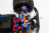 Traxxas LaTrax Teton Aluminum Front+Rear Body Mount & Magnet Post - 1 Set Blue