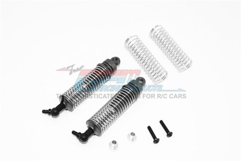 Traxxas LaTrax Teton Aluminium Front Or Rear Damper - 1Pr Set Gray Silver