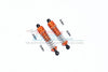 Traxxas LaTrax Teton Aluminum Front Or Rear Spring Dampers 59mm - 1 Pair Set Orange