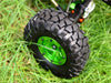 1.9'' Rubber Tires With Foam Inserts (Outer Diameter 108mm, Tire Width 42mm) - 1Pr Original Color - JTeamhobbies