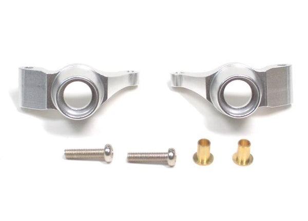 Tamiya TL01 Aluminum Rear Knuckle Arm Set - 1Pr Silver
