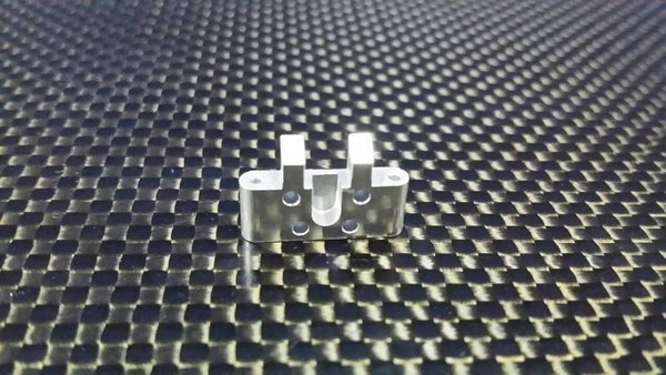 Team Losi Micro T Aluminum Front Arm Bulk - 1Pc Silver