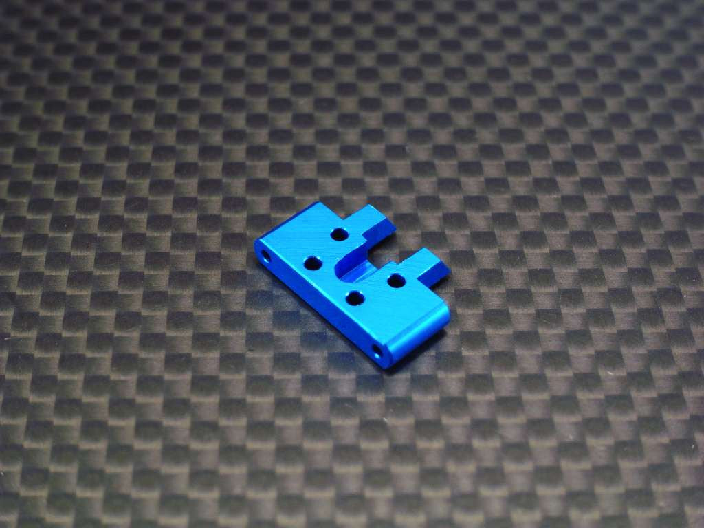 Team Losi Micro T Aluminum Front Arm Bulk - 1Pc Blue