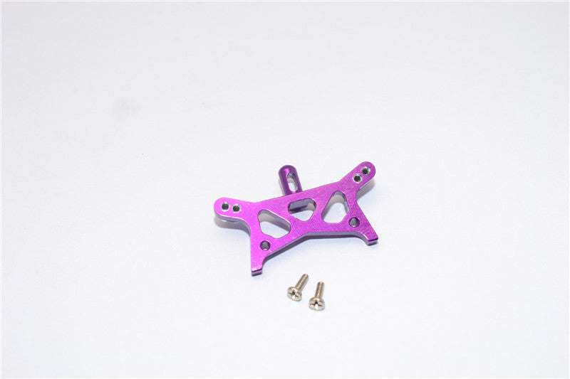 Team Losi Micro T Aluminum Front Shock Tower With Screws - 1Pc Set Purple