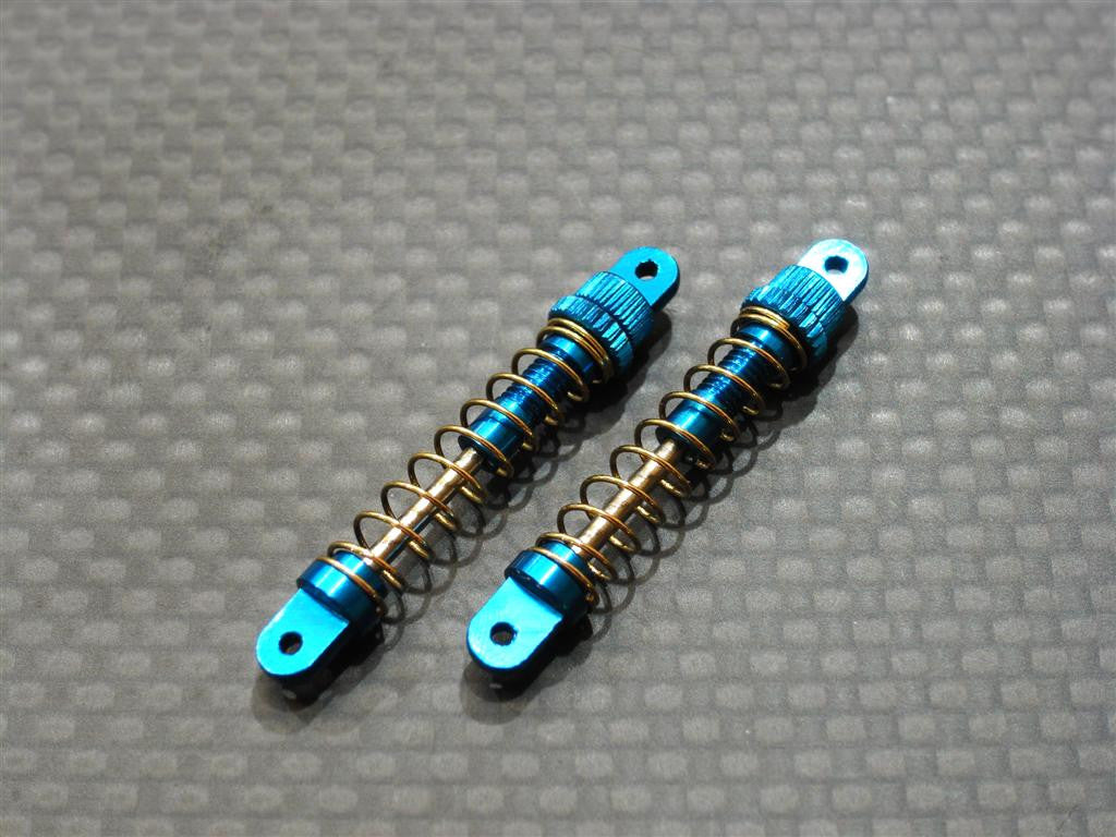 Team Losi Micro T Aluminum Rear Adjustable Shock (31Mm) - 1Pr Set (New Design) Blue