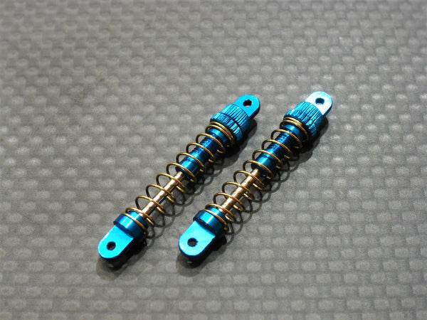 Team Losi Micro T Aluminum Rear Adjustable Shock (31Mm) - 1Pr Set (New Design) Blue