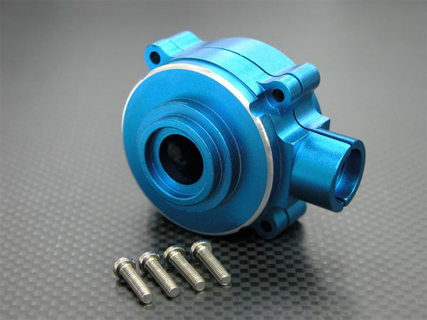 Traxxas T-Maxx & T-Maxx 3.3 Aluminum Front / Rear Gear Box - 1Pr Blue
