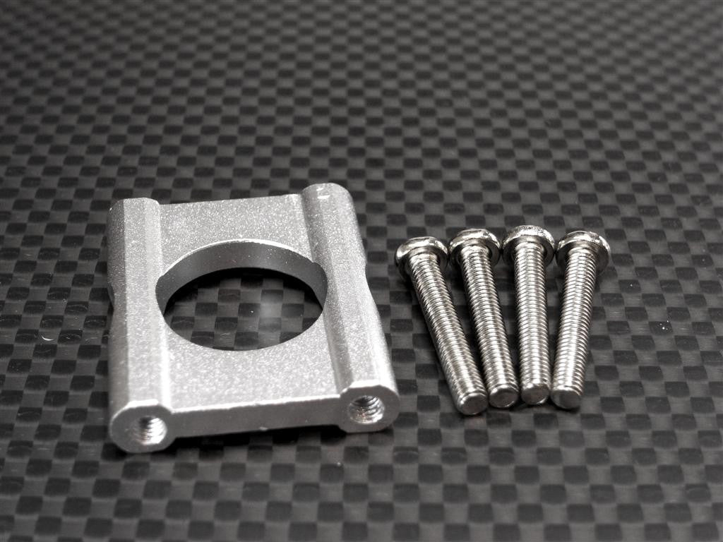 Traxxas T-Maxx & T-Maxx 3.3 Aluminum Front Gear Box Brace - 1Pc Silver