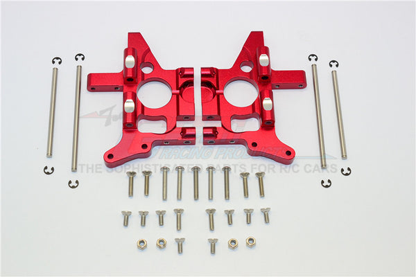 Traxxas T-Maxx & T-Maxx 3.3 Aluminum Rear Bulk Head Side Plate - 1Pr Set Red