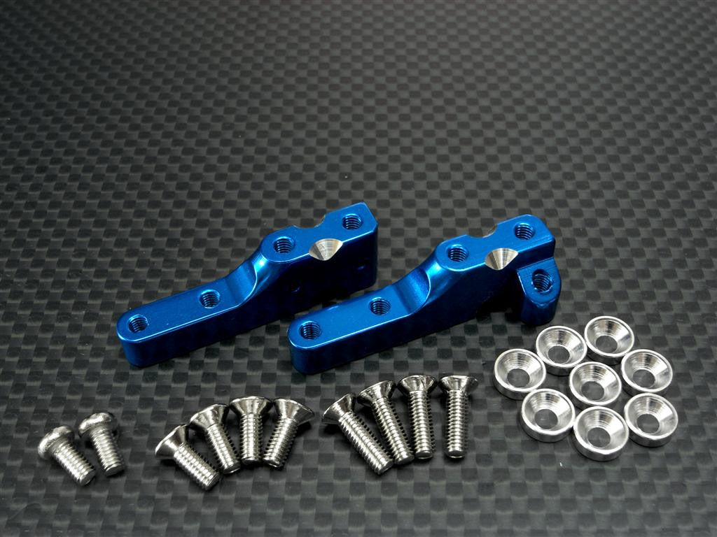 Traxxas T-Maxx & T-Maxx 3.3 Aluminum 2 Speed Servo Mount - 1Pr Set Blue