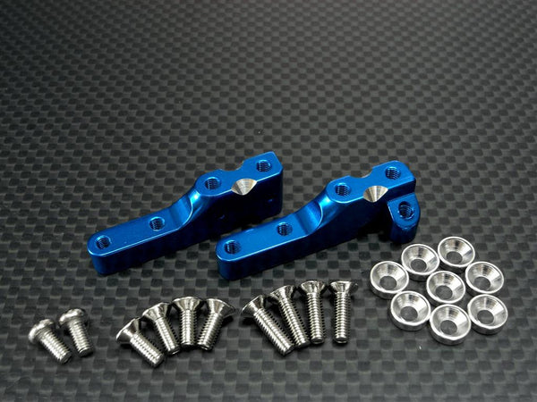 Traxxas T-Maxx & T-Maxx 3.3 Aluminum 2 Speed Servo Mount - 1Pr Set Blue
