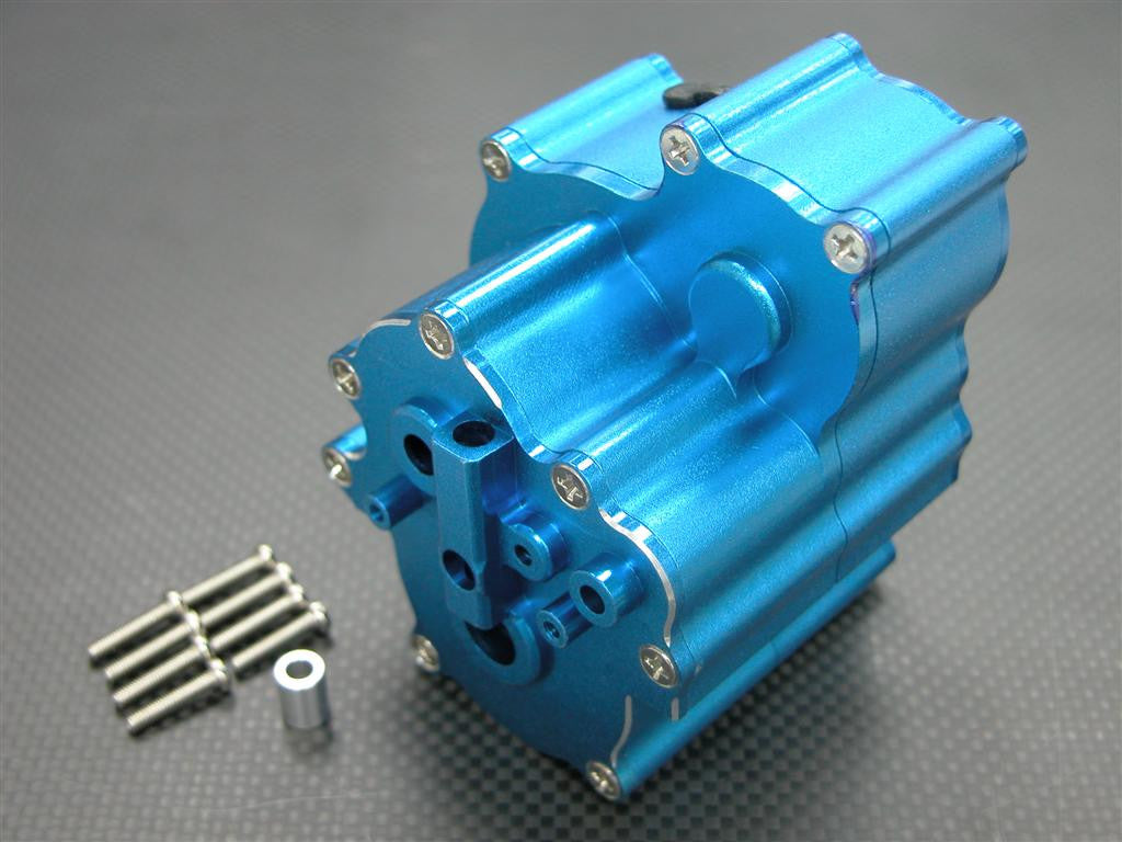 Traxxas T-Maxx Aluminum Centre Gear Box - 1 Set Blue