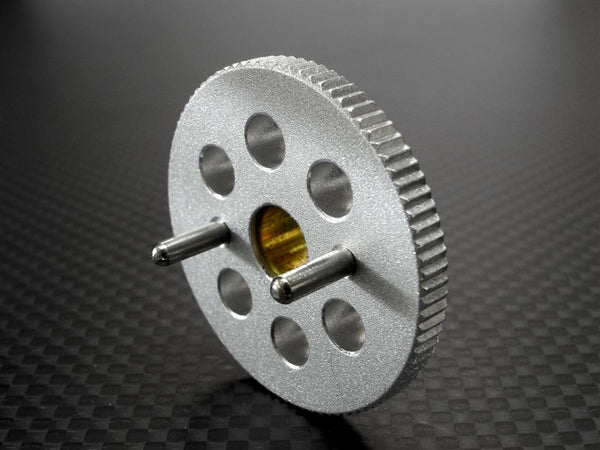 Traxxas T-Maxx Aluminum Light Fly Wheel - 1Pc Silver