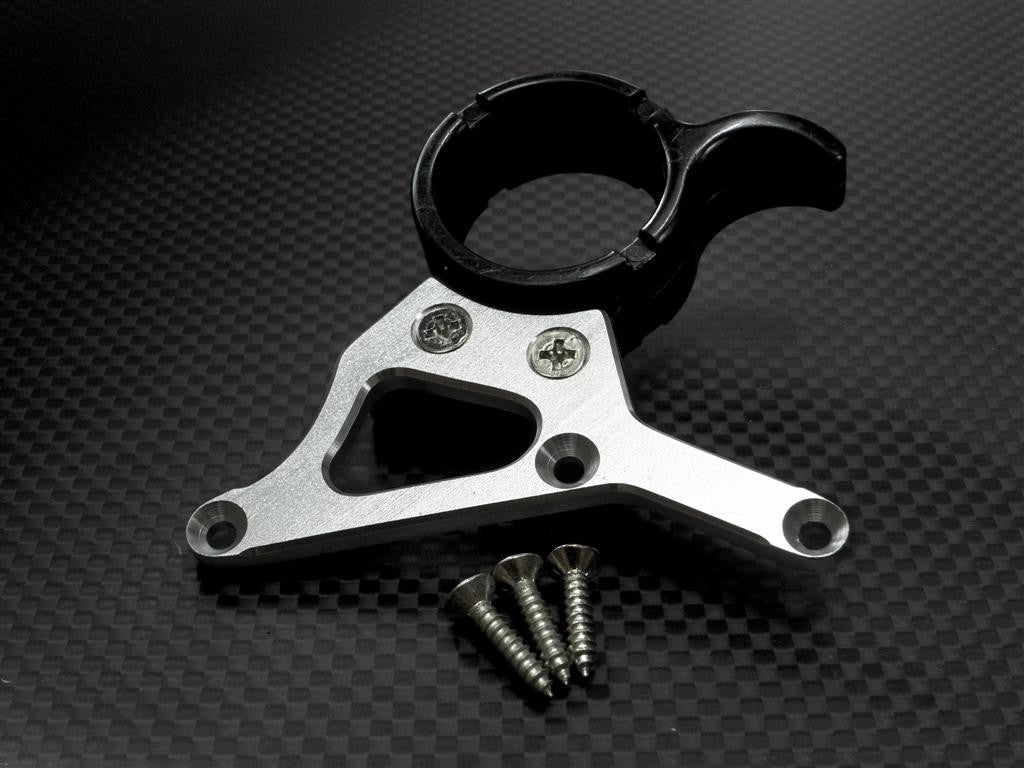 Traxxas T-Maxx Aluminum + Plastic Handle - 1 Set Silver