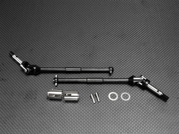 Traxxas T-Maxx Steel Front / Rear Universal Swing Shaft Set - 1Pr Black