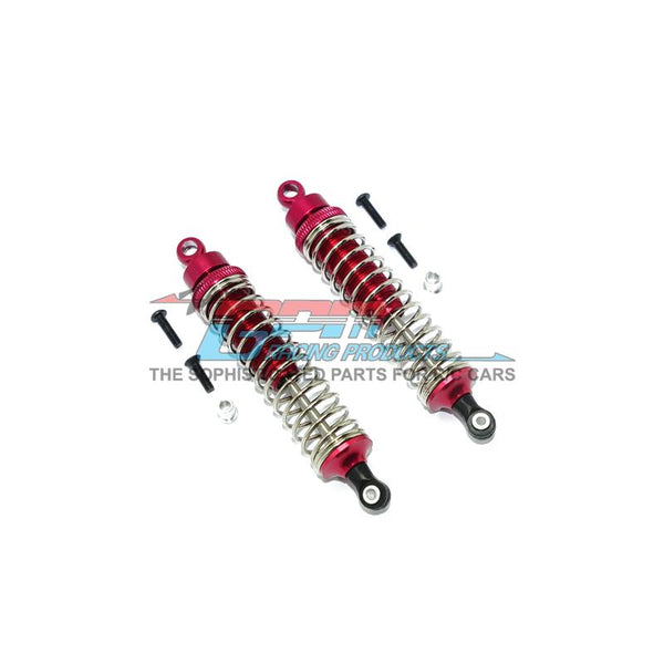 Traxxas T-Maxx Aluminum Front / Rear Damper 100mm Long - 1Pr Red