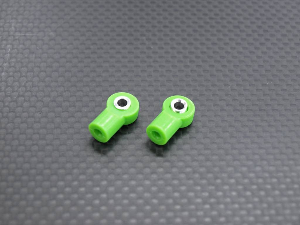 Traxxas T-Maxx Plastic Ball Ends With Ball (For TMX13100A & TMX13100B) - 1Pr Green