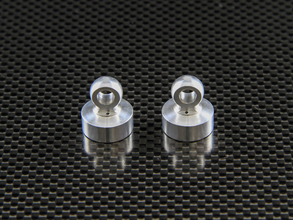 Traxxas T-Maxx Aluminum Adjuster - 1Pr Silver