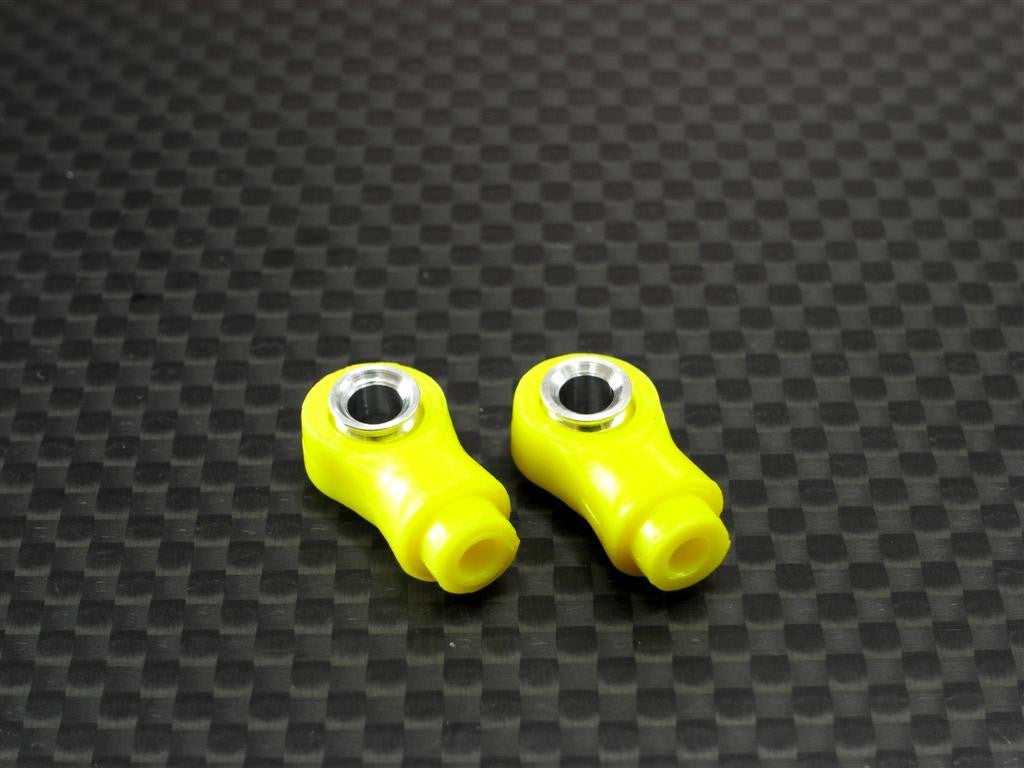 Traxxas T-Maxx Plastic Ball Ends With Ball - 1Pr Yellow