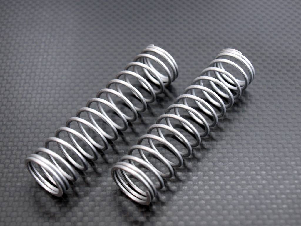 Traxxas T-Maxx 1.5mm Coil Of Spring For 100mm Long Damper - 1Pr Silver
