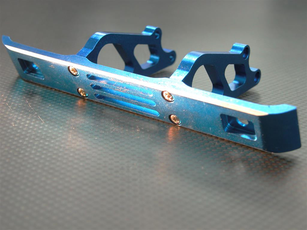 Traxxas T-Maxx Aluminum Rear Bumper - 1Pc Blue