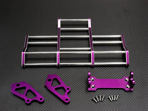 Traxxas T-Maxx Aluminum Front Animal Guard - 1 Set Purple